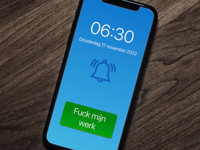 Lui hoor: Fuck mijn werk