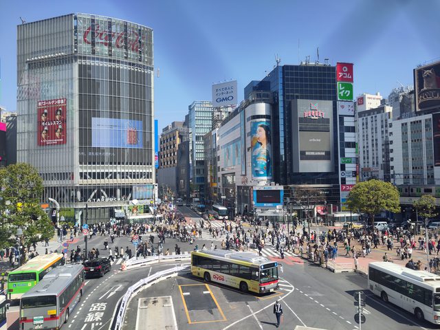 Shibuya kruispunt Japan